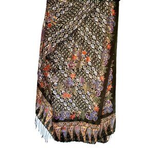 Italian Silk Scarf Wrap Shawl